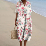 Inès - Floral Print Cotton Dress