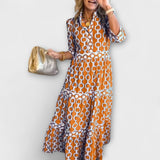 Justine - Chic Midi Dress