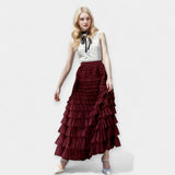 Amélie - Chic Tulle Midi Skirt