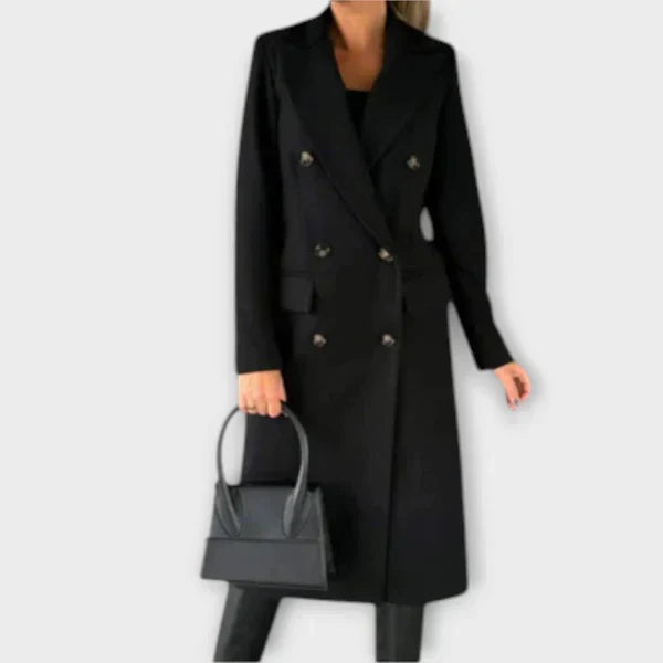 Céline - Chic Overcoat - Charlotte & Willow, detail