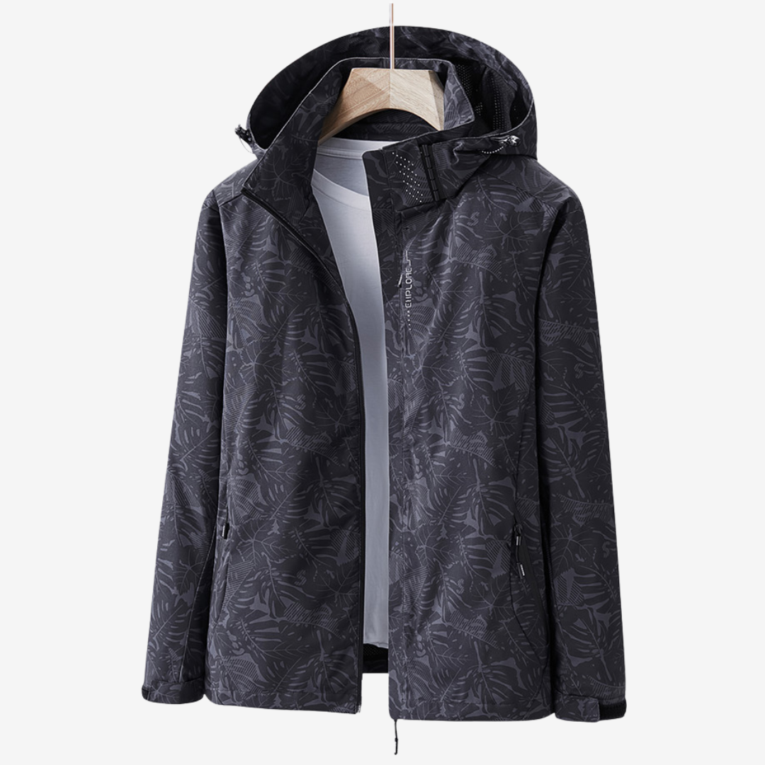 Sarah - Ultralight Waterproof Rain Jacket - Charlotte & Willow, detail