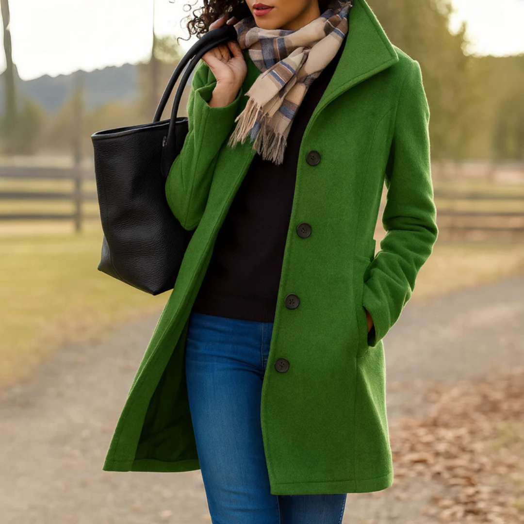 Sarah | Elegant Coat with Embracing Warmth and Timeless Style
