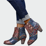 Gaëlle - Bohemian-Inspired Ankle Boots