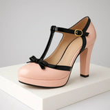 Clara - Chic Leather High Heels