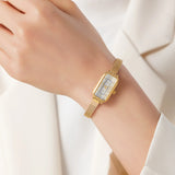 Justine - Sophisticated Textured Timepiece