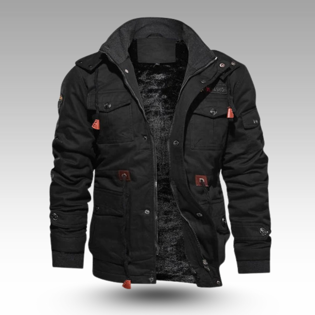 Rian Chic Cozy Outerwear - Charlotte & Willow, detail