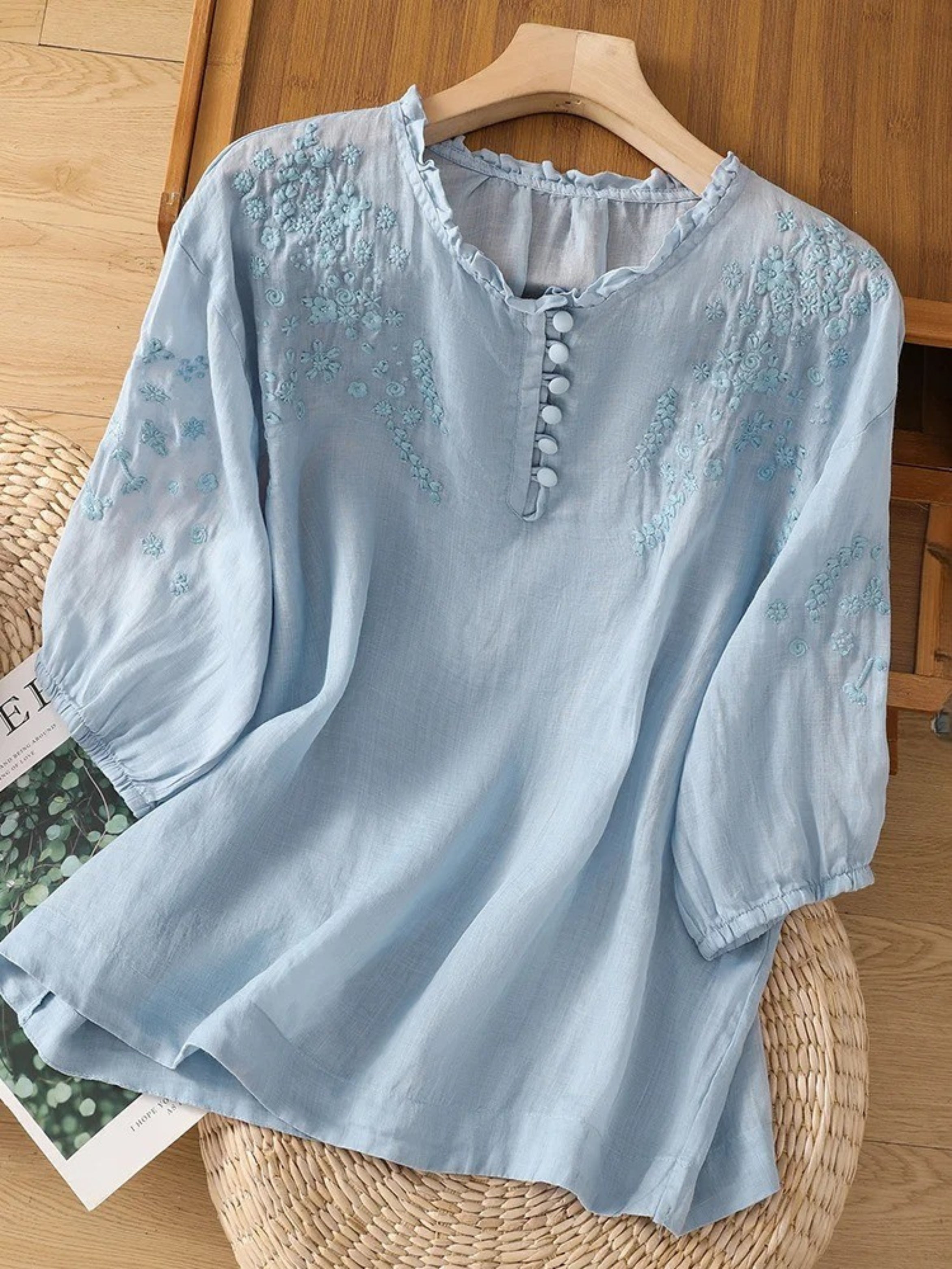Clara - Blouse Chic Coton