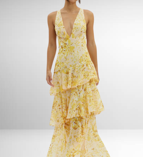Ríona - Elegant Maxi Dress