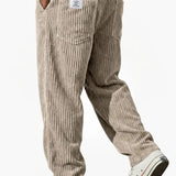 Faren - Textured Drawstring Trousers