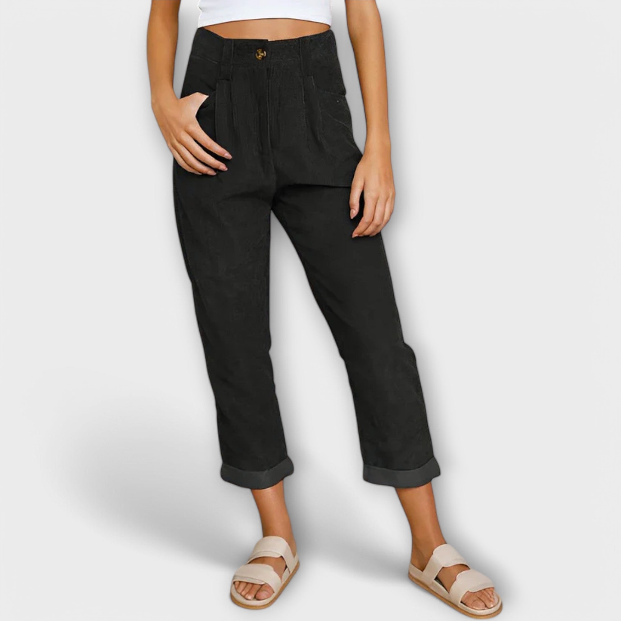 Clodagh - Chic Contemporary Jeans - Charlotte & Willow, front