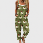 Polished Print Dungarees - Charlotte & Willow