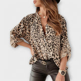 Anaïs - Leopard-Patterned Blouse
