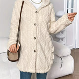 Anaïs - Cozy Fleece Hooded Jacket