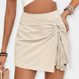 Claire - Chic Shorts-Skirt Combo