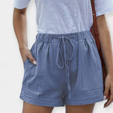 Anaïs - Chic Satin Lounge Shorts