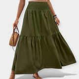 Inès - Stretchy Floral Skirt