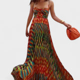 Sarah - Artistic Long Maxi Dress