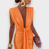 Anaïs - Chic Pleated Dress