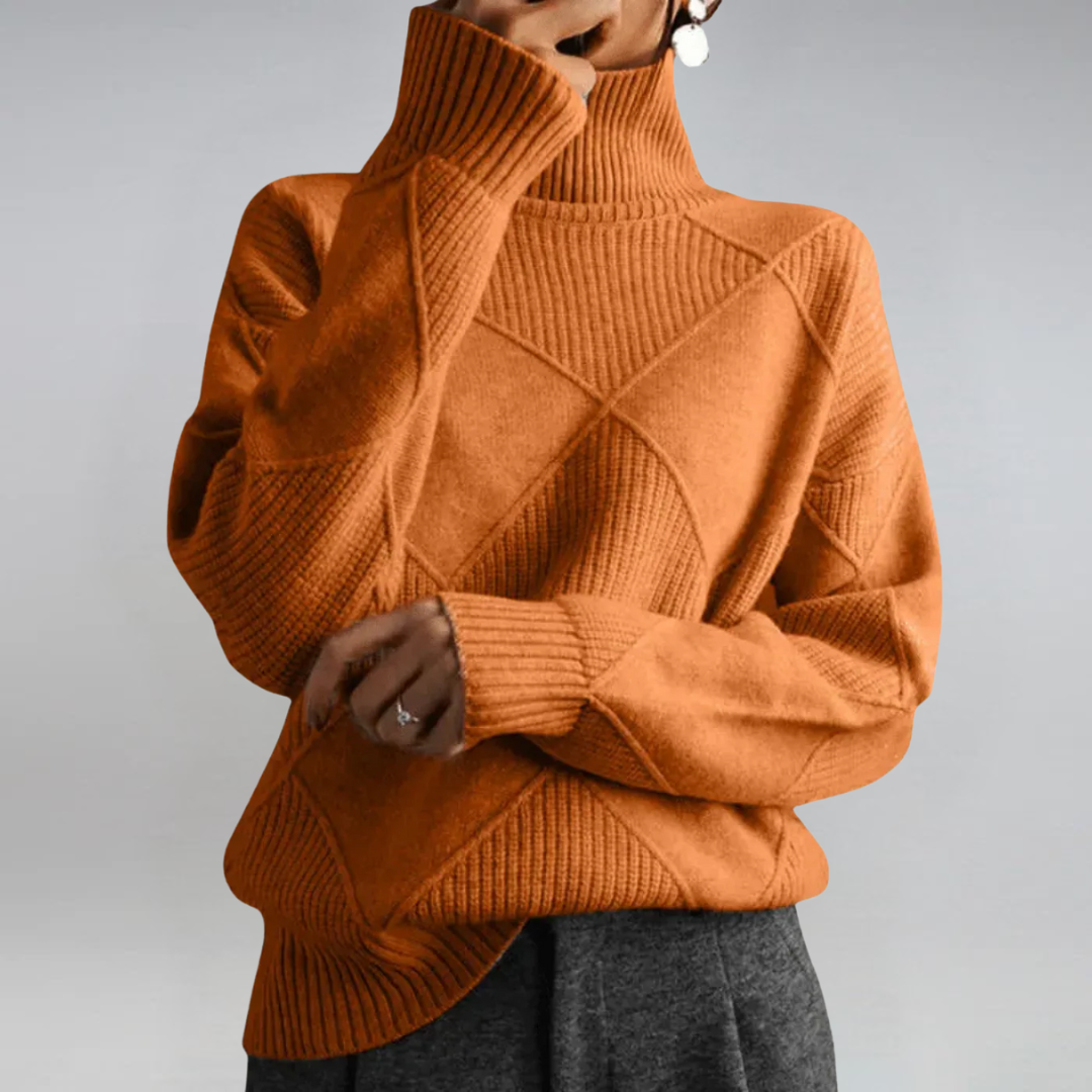 Caitríona | Stand-Up Collar Jumper