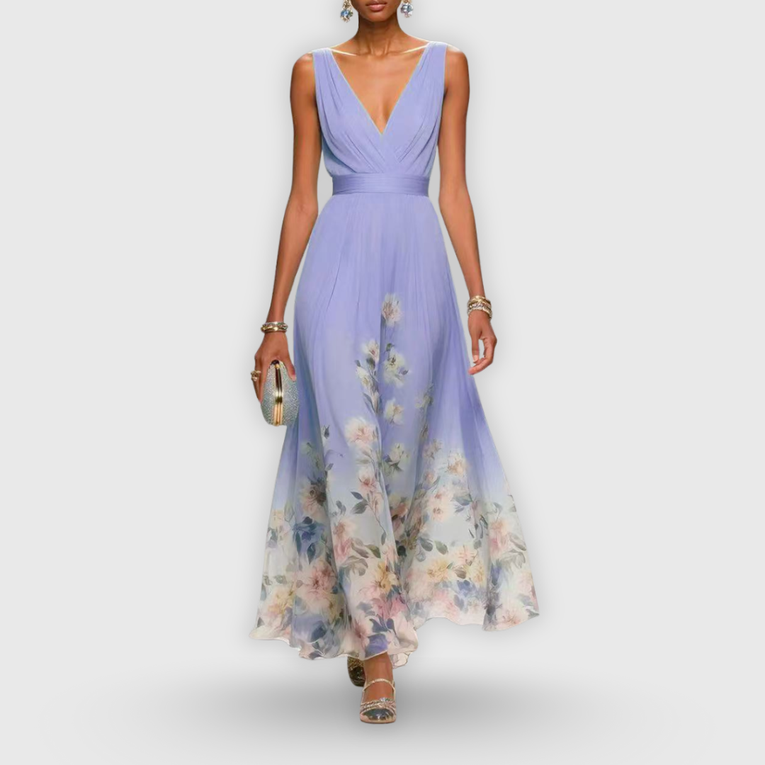 Concepta - Chic Summer Dress - Charlotte & Willow, back