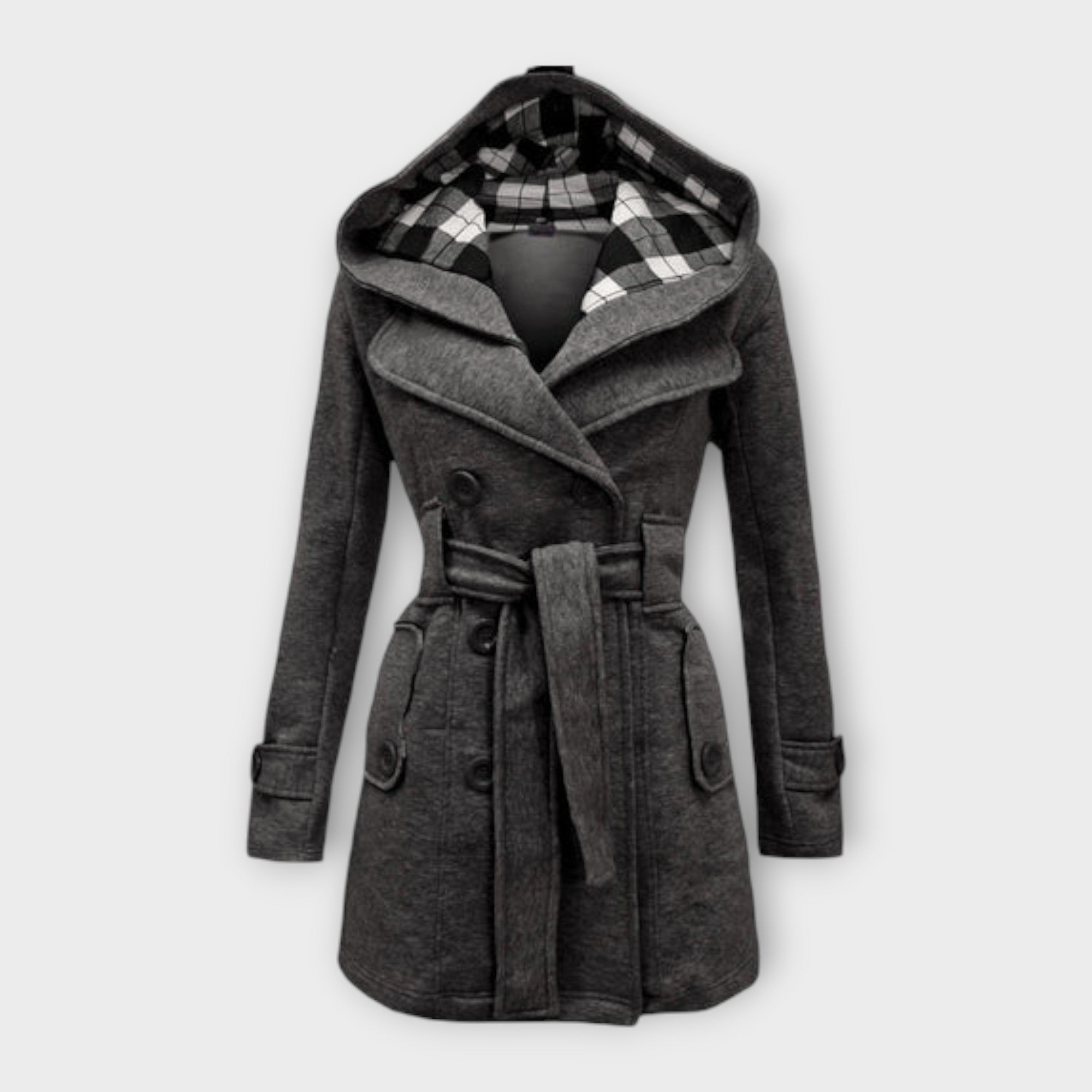 Gaëlle - Chic Fall Overcoat - Charlotte & Willow, styled look