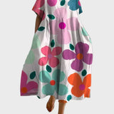 Manon - Elegant Floral Maxi Dress