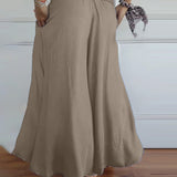 Maëlle - Chic High-Waisted Trousers