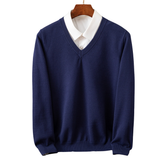 Justine - Chic V-Neck Sweater