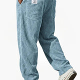 Faren - Textured Drawstring Trousers