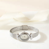 Alice - Elegant Gold Oval Timepiece