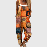 Cozy Graphic Dungarees