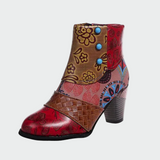 Gaëlle - Bohemian-Inspired Ankle Boots