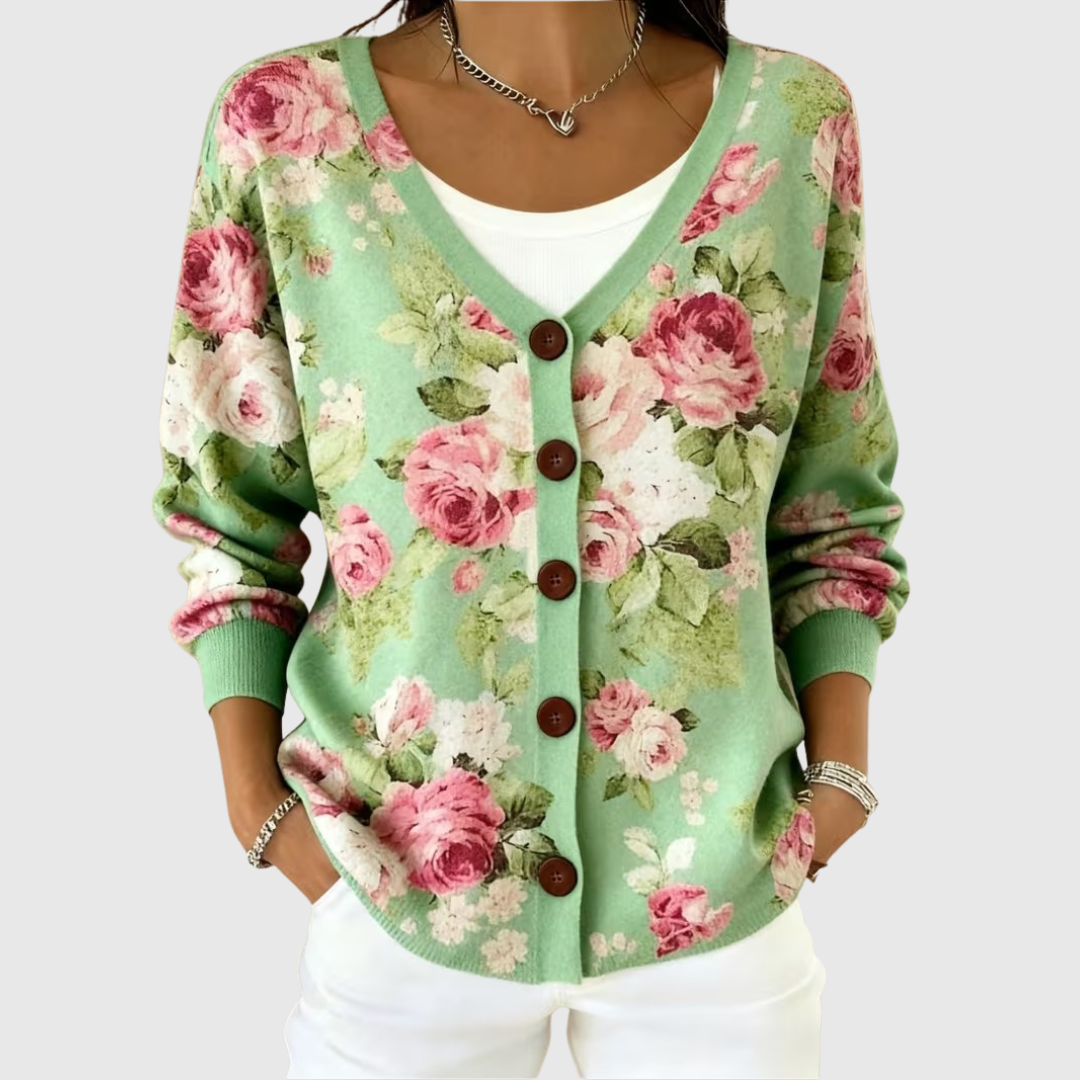 Aoibh Cosy Button Up Cardigan - Charlotte & Willow
