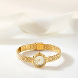 Inès - Sophisticated Gold Timepiece