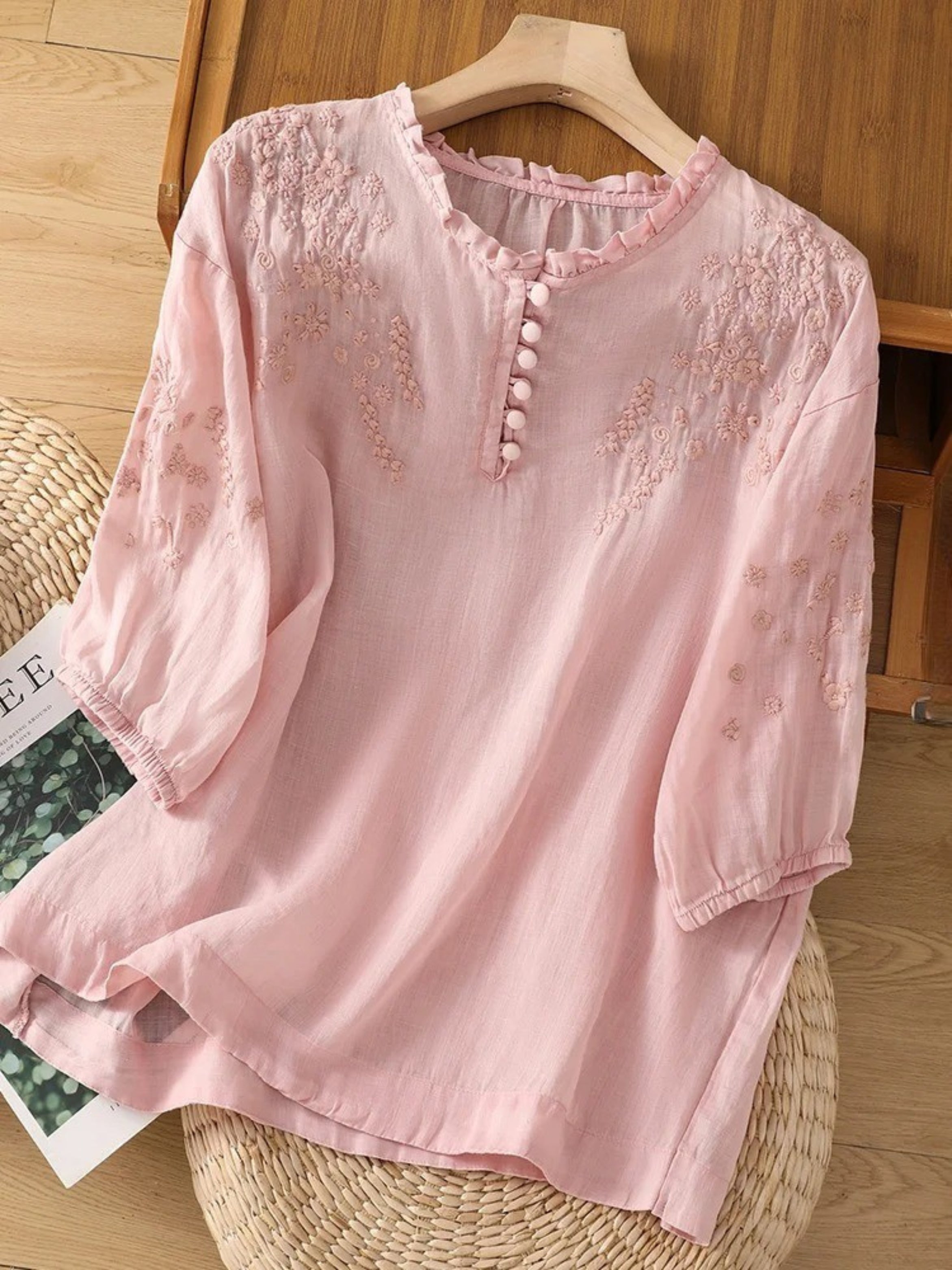 Clara - Blouse Chic Coton