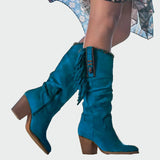 Margot - Western Fringe Boots