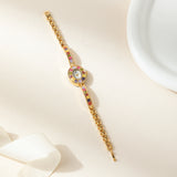 Clémence - Vibrant Gold Timepiece