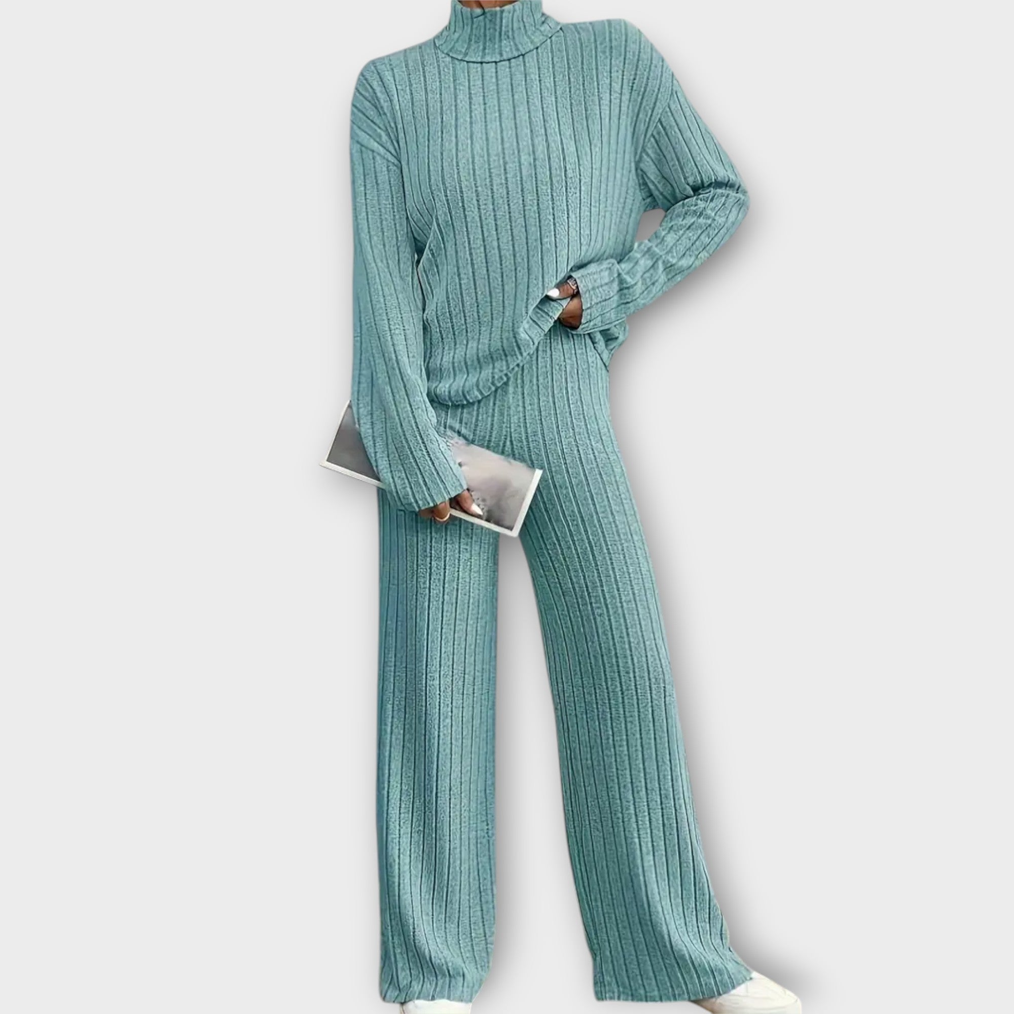 Muirgheal - Stylish Two-Piece Ensemble - Charlotte & Willow, detail