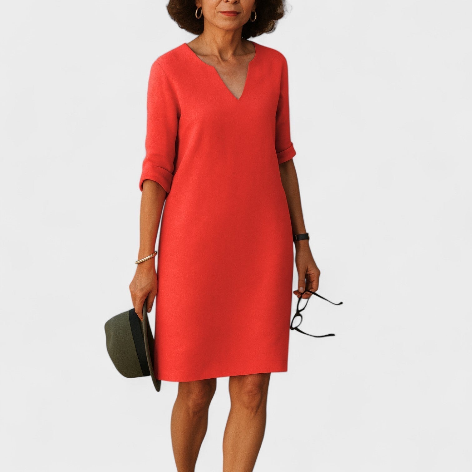Dervla - Elegant Summer Dress - Charlotte & Willow, styled look