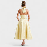 Sarah - Midi Length Corset Dress