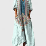 Mariana | Elegant Linen Dress