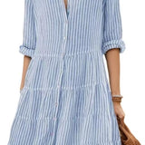 Anaïs - Chic Striped Dress