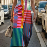 Juliette - Chic Geometric Dress