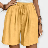 Anaïs - Chic Solid Trousers