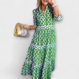 Justine - Chic Midi Dress