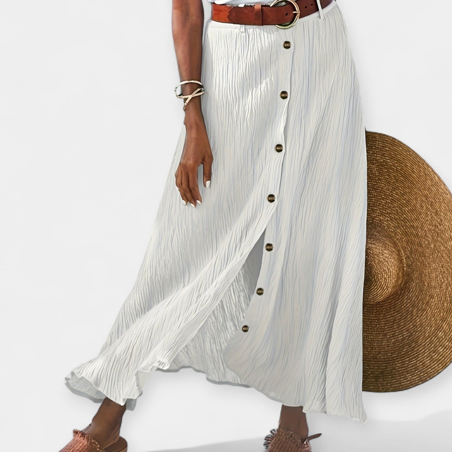 Blánaid - Sophisticated Maxi Skirt - Charlotte & Willow, product photo 8