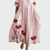 Gaëlle - Midi Dress with Floral Print