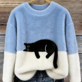 Leah | Patterned Knit Sweater