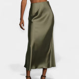 Clara - Luxe Satin Mini Skirt