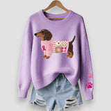 Kennedy | Dachshund Wool Sweater